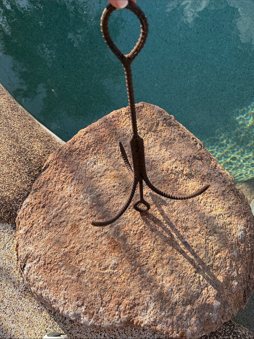 Vintage Twisted Iron Multi Hook